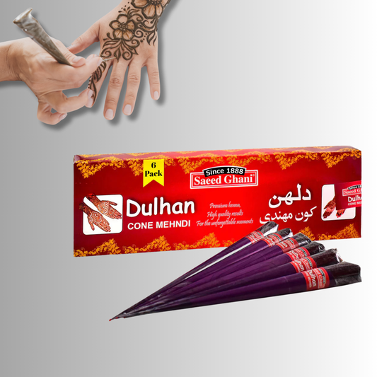 Cone Mehndi Pack of 6